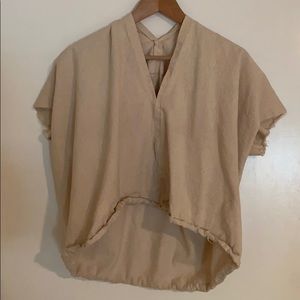 Miranda Bennett Cotton Canvas Top
